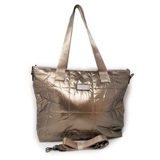 Borsa trapuntata piumino oro