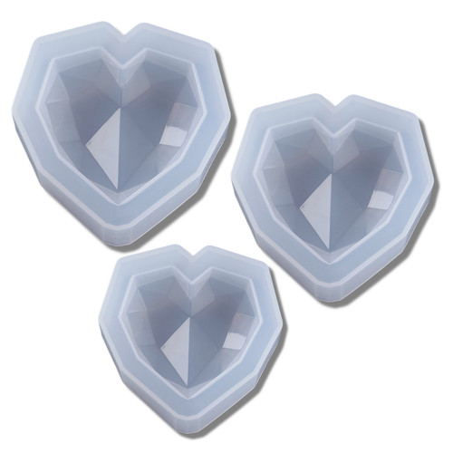 Stampo silicone cuore - silicone,