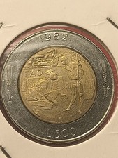 500 lire REPUBBLICA DI SAN MARINO 1982 bimetallica