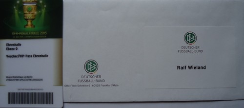 Voucher vip pass finale dfb - /,