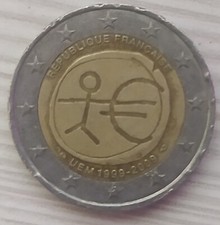 Rare French 2 Euro Coin with