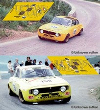 Decals Alfa Romeo Giulia GTA