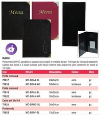 PORTA MENU' BASIC SECURIT VARI