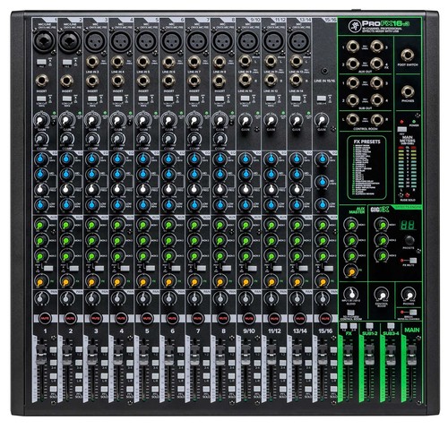 Mackie profx16v3 mixer effetti - profx16v3,