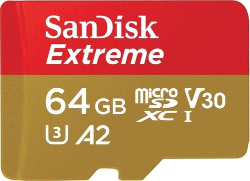 Microsd extreme 64gb sandisk - microsd,