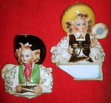 CERAMICA  G. GIRARDI GIRLS MARIACI MESSICO VINTAGE FIRMATE E NUMERATE .