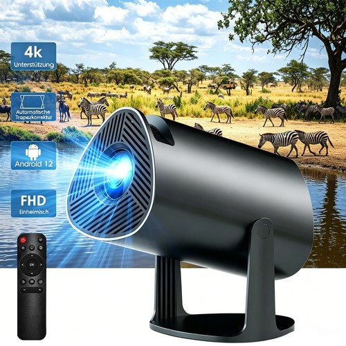 Mini proiettore con - 4k,