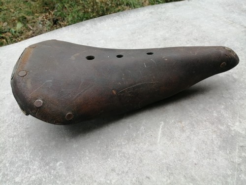 Vintage brooks saddle patent - saddle,