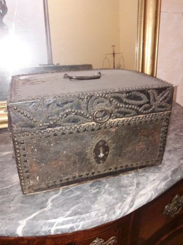 Baule antico della meta del - antico, meta'