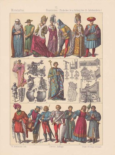 Francese mode costume - mode,
