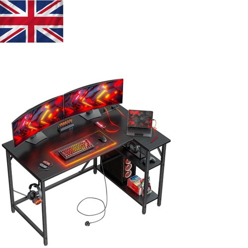Elegante scrivania gaming - gaming, a