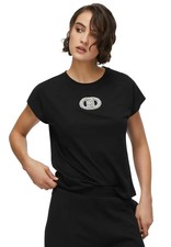 LIU JO T-SHIRT NERO