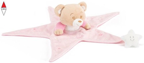 Peluche trudi doudou orso rosa - peluche,
