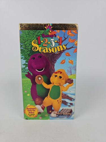 Barney 4 seasons vhs - 1-2-3-4,