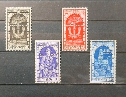 1934 regno francobolli fiume - 1934,