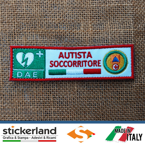 Toppa patch croce rossa - toppa,