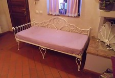 DIVANO LETTO in FERRO BATTUTO