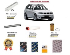 Kit Filtri Tagliando per Bmw X3 ( E83 ) 2993 cc 3.0 d 150 Kw 204 Hp Cv