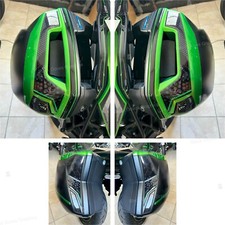 Adesivi 3D Protezioni Compatibili Valigie Laterali 56L KAWASAKI 650 VERSYS 2022