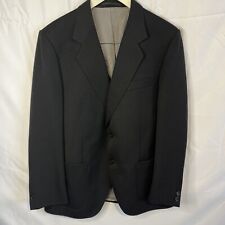 Euro Mod Studio Brisant Wool Blend Black Blazer 41R