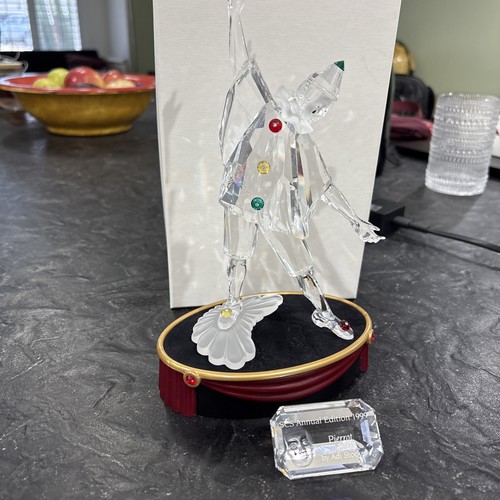 Figurina cristallo pierrot - figurina,