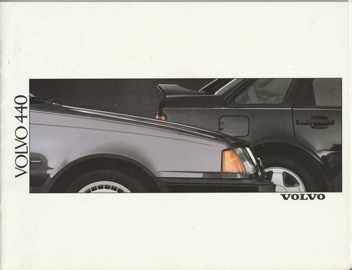 Brochure volvo 440 1989 - brochure,