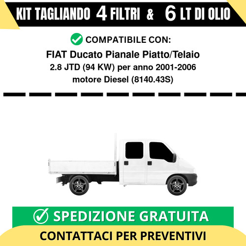 Tagliando per fiat ducato - per,