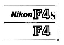 NIKON F4/F4S MANUALE
