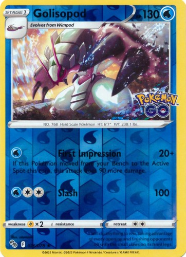 Pokemon golisopod 026 078 - -, 026/078