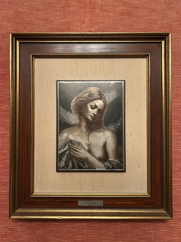 Quadro lastra argento - su,
