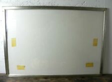 Grande CORNICE in legno colore argento vintage 108 x 73 per quadro da parete