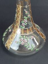 BOTTIGLIA - CARAFFA IN VETRO SOFFIATO PRIMI DEL SEC.XX