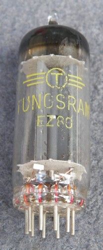 Tubo raddrizzatore tungsram - tubo,