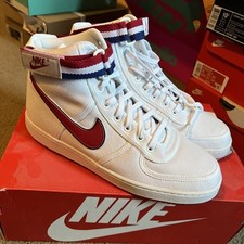 Nike Vandal High Supreme bianche rosse blu 2017 318330-101 taglia 10,5 rare