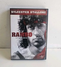 Box Sylvester Stallone Rambo la trilogia Dvd Fuori Catalogo