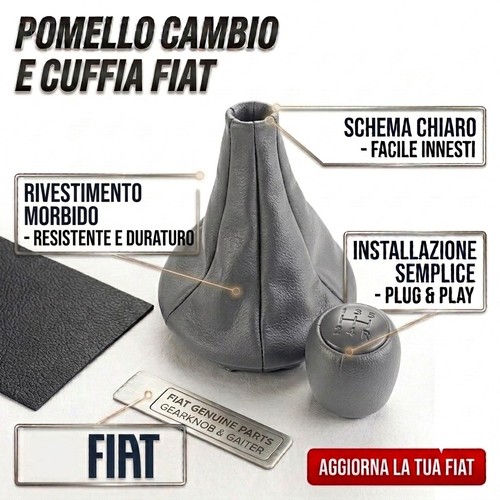 Pomello cambio marce cuffia - cambio,