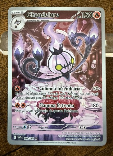 Chandelure fuoco - chandelure, (wht