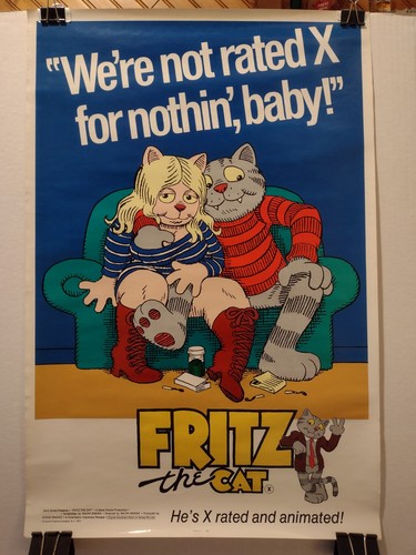 Fritz gatto poster - fritz, il