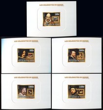 LY370 2015 BAROCCO RUBENS REMBRANDT CARAVAGGIO EL GRECO ART! CARTONE 5BL MNH