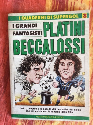 Libretto calcio platini - libretto,