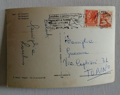 Affrancatura lire 10 - affrancatura, 5