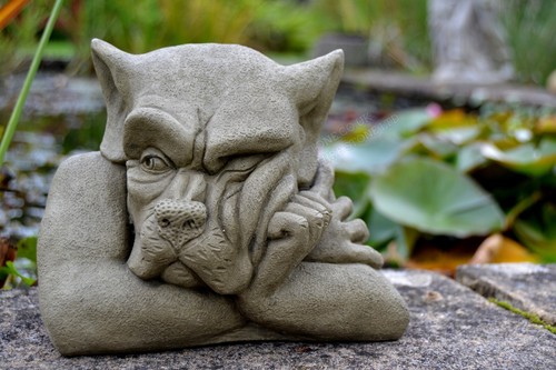 Bert grande testa gargoyle - bert,