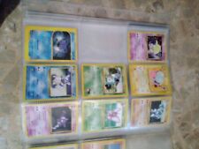 Collezione carte Pokemon con Mewtwo 1° edizione olografico