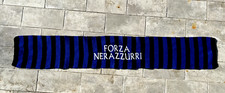 FORZA NEROAZZURRI INTER ATALANTA PISA Sciarpa Calcio Scarf Ultras RARA Hooligans