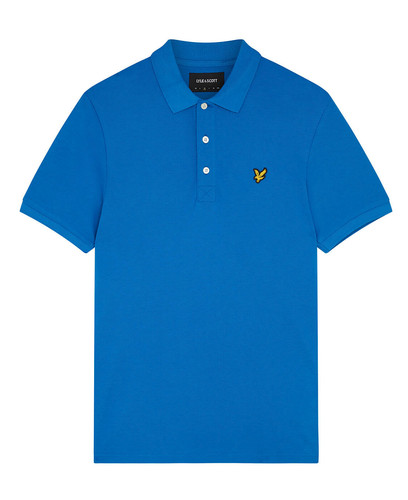 Lyle scott plain polo shirt - plain,
