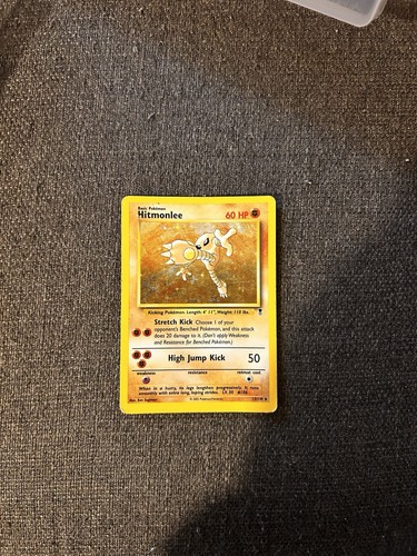 Pokemon hitmonlee fossil - pokemon,