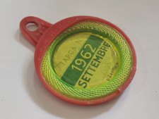 BOLLO EPOCA ORIGINALE PORTABOLLO MOTO MOPED ITALY 1962 50  vespa guzzi lambretta