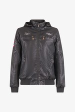 OFFICINA ITALIA ESERCITO 1659 SPORTSWEAR GIACCA GIACCONE AVIAZIONE ECOPELLE