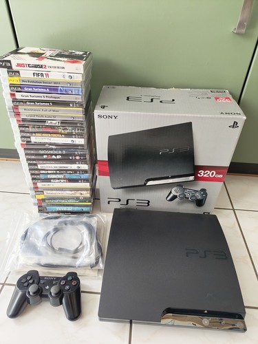 Playstation slim 320gb - playstation, 3