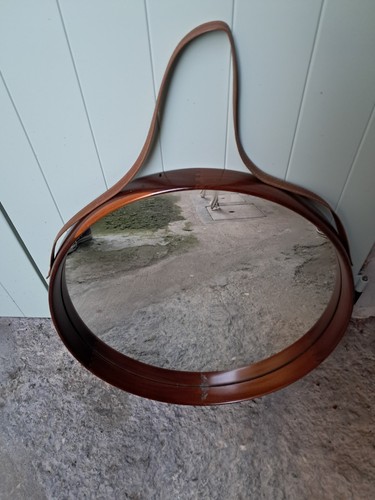 Specchio mirror teak anni - specchio/mirror, in